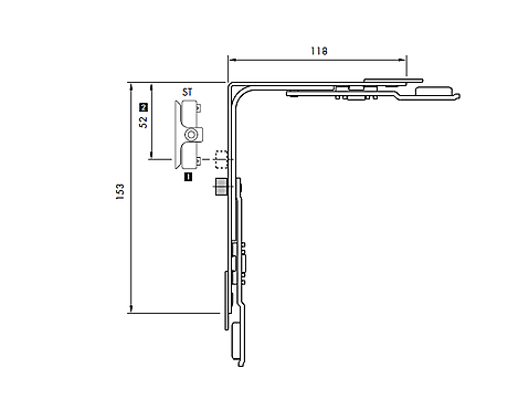 RENVOI D'ANGLE C100